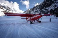 On the glacier