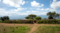Maasai village gate