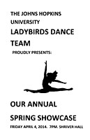 JHU Ladybirds Spring Show 2014