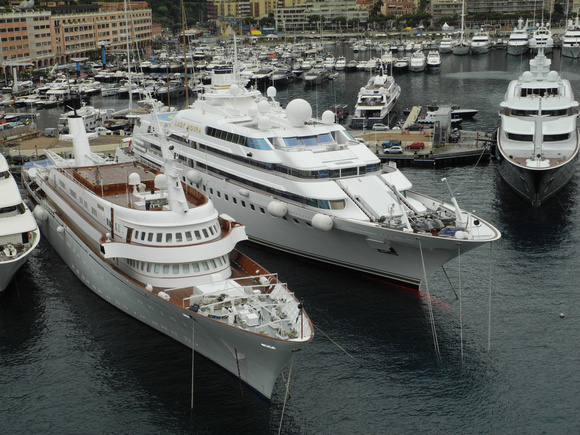 Super yachts in Monaco