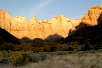 Sunrise at Towers of the Virgin - Zion