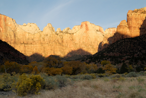 Sunrise at Towers of the Virgin - Zion